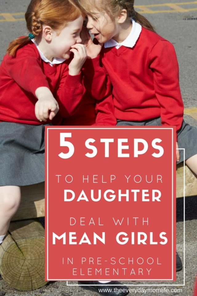 5 Ways To Help Your Daughter Deal With School Bullies